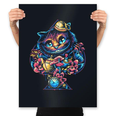 Mysterious Spade - Prints Posters RIPT Apparel 18x24 / Black