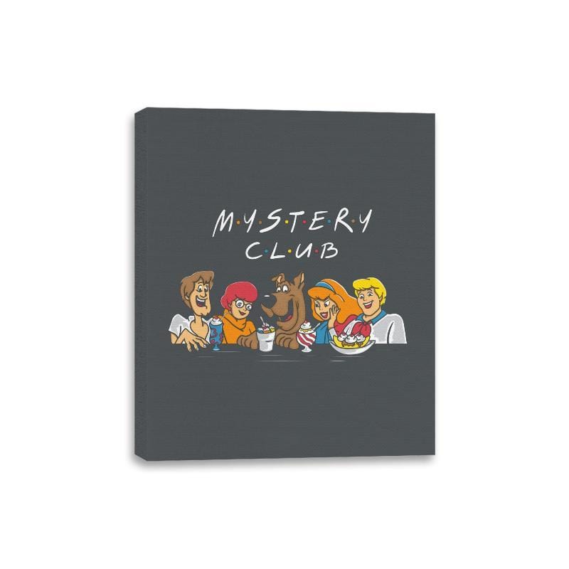 Mystery Club - Canvas Wraps Canvas Wraps RIPT Apparel 8x10 / Charcoal