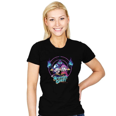 Mystery Quest - Womens T-Shirts RIPT Apparel