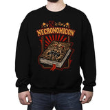 N is for Necronomicon - Crew Neck Sweatshirt Crew Neck Sweatshirt RIPT Apparel Small / Black