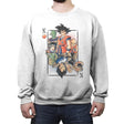 Naipe Ball - Crew Neck Sweatshirt Crew Neck Sweatshirt RIPT Apparel Small / White