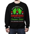 Nakatomi Christmas Party - Crew Neck Sweatshirt Crew Neck Sweatshirt RIPT Apparel Small / Black