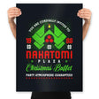 Nakatomi Christmas Party - Prints Posters RIPT Apparel 18x24 / Black