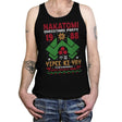 Nakatomi Christmas Party - Tanktop Tanktop RIPT Apparel X-Small / Black