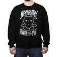 Namastay Away From Me - Crew Neck Sweatshirt Crew Neck Sweatshirt RIPT Apparel Small / Black