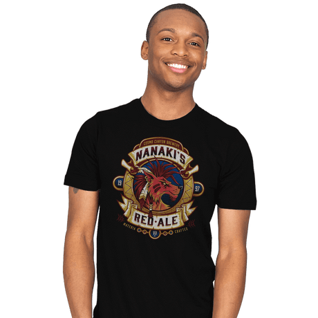 Nanaki's Red Ale - Mens T-Shirts RIPT Apparel