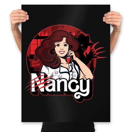 Nancy - Prints Posters RIPT Apparel 18x24 / Black