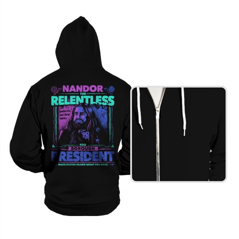 Nandor for Beep - Hoodies Hoodies RIPT Apparel Small / Black