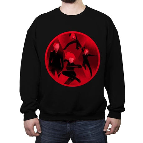 Natasha Romanoff - Crew Neck Sweatshirt Crew Neck Sweatshirt RIPT Apparel Small / Black