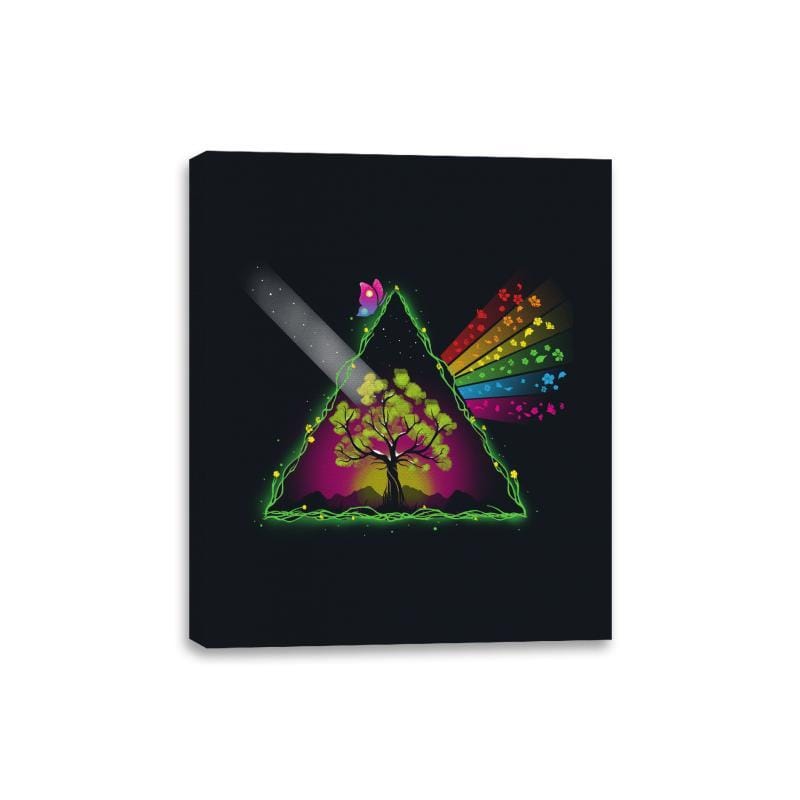 Nature's Prism - Canvas Wraps Canvas Wraps RIPT Apparel 8x10 / Black