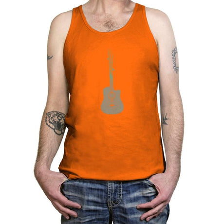 Natures Guitar Exclusive - Tanktop Tanktop RIPT Apparel X-Small / Neon Orange