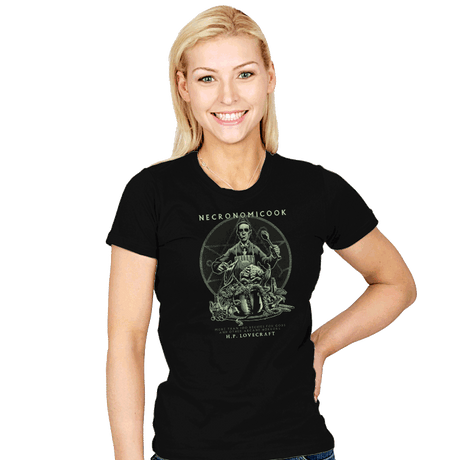 Necronomicook - Womens T-Shirts RIPT Apparel