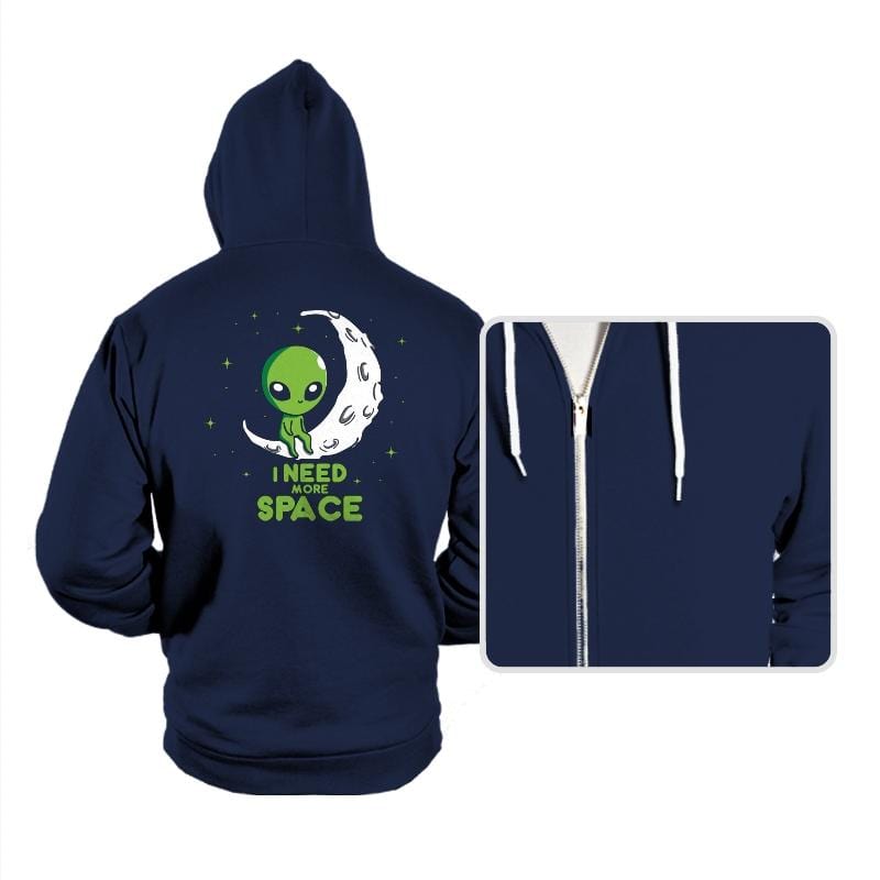 Need More Space - Hoodies Hoodies RIPT Apparel Small / Navy