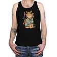 Neko Samurai - Tanktop Tanktop RIPT Apparel X-Small / Black