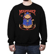 Nekomancer - Crew Neck Sweatshirt Crew Neck Sweatshirt RIPT Apparel Small / Black