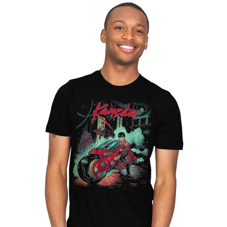 Neo-Tokyo Rain - Mens T-Shirts RIPT Apparel