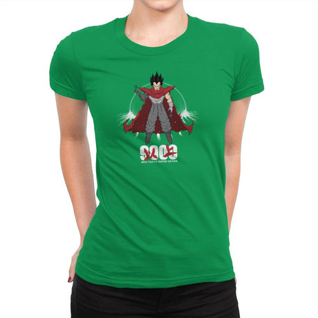 Neo-Tokyo Super Saiyan - Kamehameha Tees - Womens Premium T-Shirts RIPT Apparel Small / Kelly Green