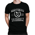 Neo-Tokyo University - Mens Premium T-Shirts RIPT Apparel Small / Black