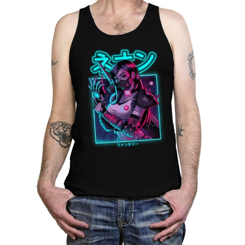 Neon Fantasy - Tanktop Tanktop RIPT Apparel X-Small / Black