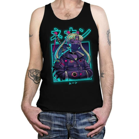 Neon Moon - Best Seller - Tanktop Tanktop RIPT Apparel X-Small / Black