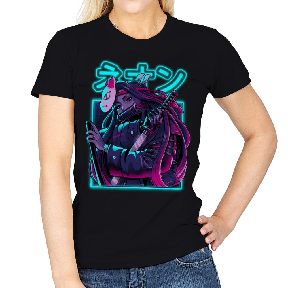 Neon Slayer - Womens T-Shirts RIPT Apparel Small / Black