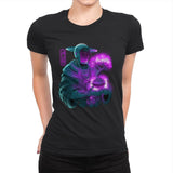 Neon Solarpunk - Womens Premium T-Shirts RIPT Apparel Small / Black