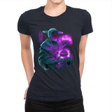 Neon Solarpunk - Womens Premium T-Shirts RIPT Apparel Small / Midnight Navy