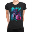 Neon Zero - Womens Premium T-Shirts RIPT Apparel Small / Black