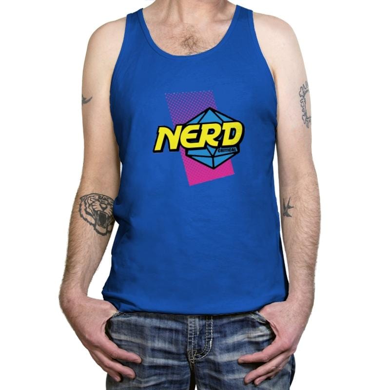 Nerd or Nothing - Tanktop Tanktop RIPT Apparel X-Small / True Royal