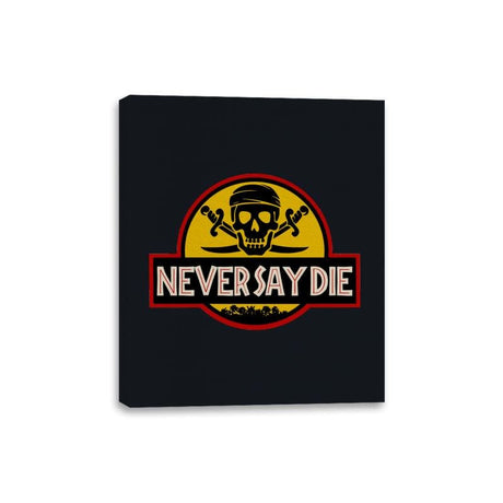 Never Say Die Park - Canvas Wraps Canvas Wraps RIPT Apparel 8x10 / Black