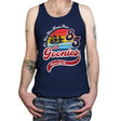 Never Say Die - Tanktop Tanktop RIPT Apparel X-Small / Navy