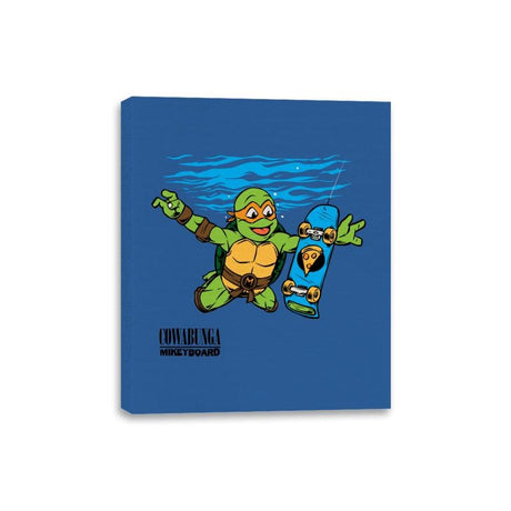 Neverboard - Canvas Wraps Canvas Wraps RIPT Apparel 8x10 / Royal