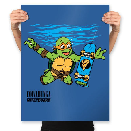 Neverboard - Prints Posters RIPT Apparel 18x24 / Royal