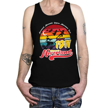 Neverland - Tanktop Tanktop RIPT Apparel X-Small / Black