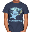 Nevermind Beagle Music  - Mens T-Shirts RIPT Apparel Small / Navy