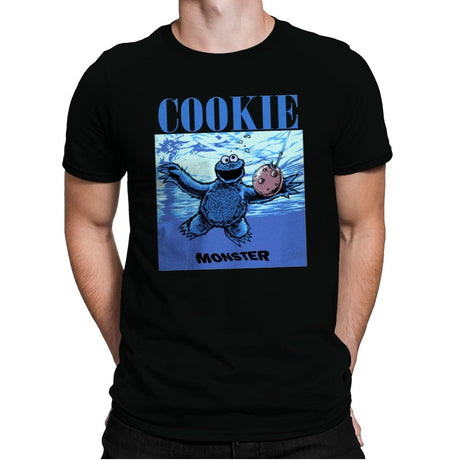 Nevermind the Cookie - Mens Premium T-Shirts RIPT Apparel Small / Black