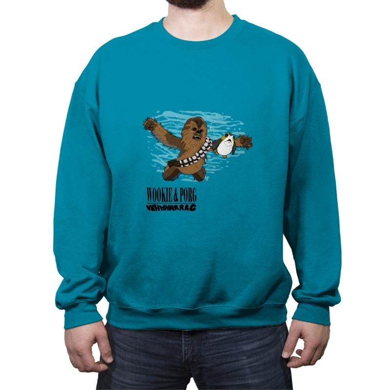 Neverporg - Crew Neck Sweatshirt Crew Neck Sweatshirt RIPT Apparel