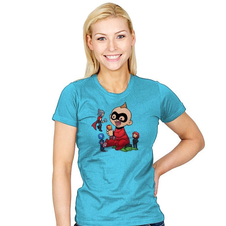 New Member - Womens T-Shirts RIPT Apparel Small / Aqua