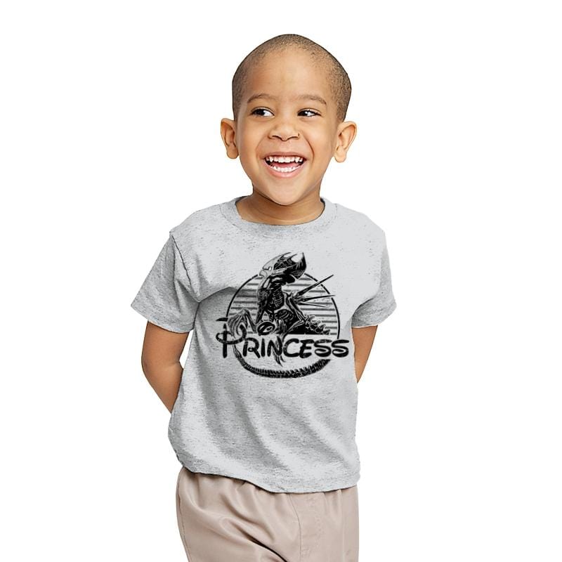 New Princess - Youth T-Shirts RIPT Apparel X-small / Sport grey