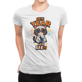 New Year, New Meh - Womens Premium T-Shirts RIPT Apparel Small / White