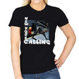 New York Calling - Womens T-Shirts RIPT Apparel Small / Black