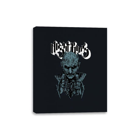 Night King - Canvas Wraps Canvas Wraps RIPT Apparel 8x10 / Black