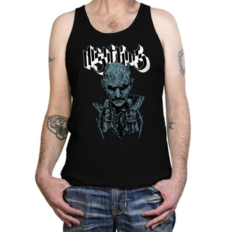 Night King - Tanktop Tanktop RIPT Apparel X-Small / Black