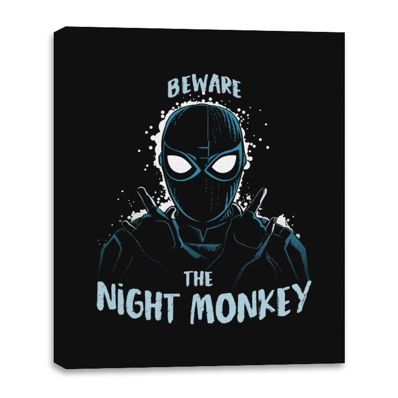 Night Monkey - Canvas Wraps Canvas Wraps RIPT Apparel