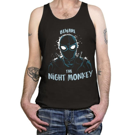 Night Monkey - Tanktop Tanktop RIPT Apparel