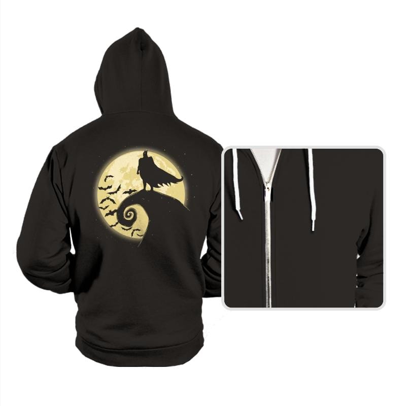 Nightmare Before The Bat - Hoodies Hoodies RIPT Apparel Small / Black