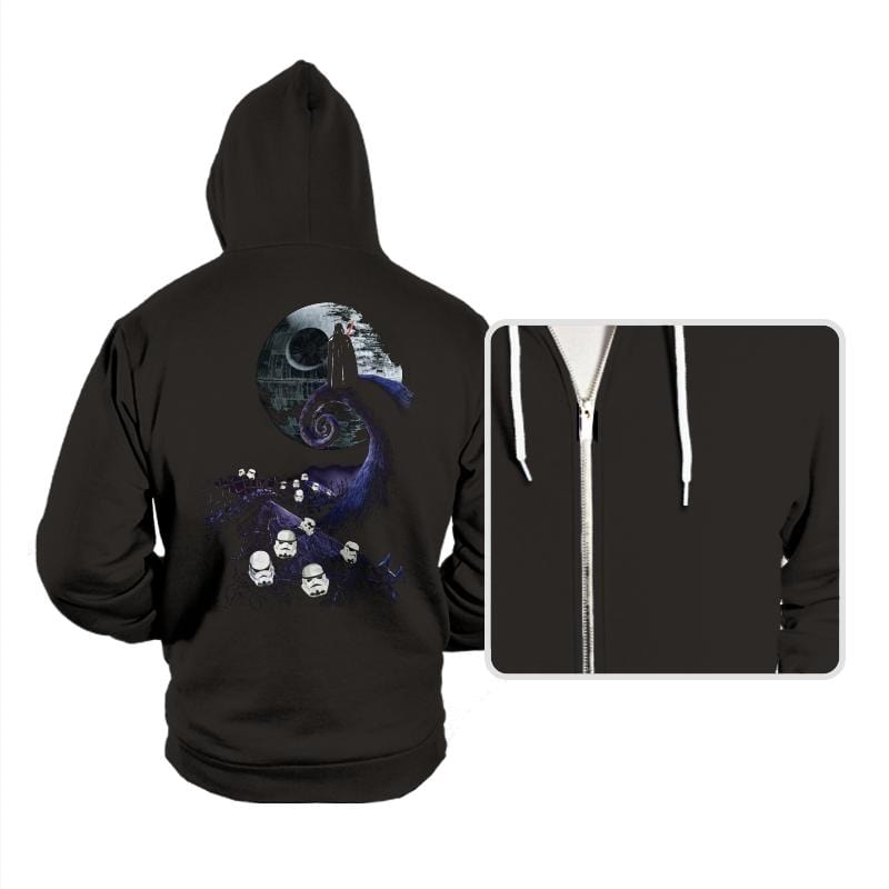 Nightmare Before Vader - Hoodies Hoodies RIPT Apparel Small / Black