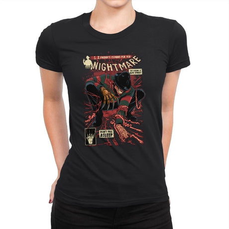 Nightmare - Best Seller - Womens Premium T-Shirts RIPT Apparel Small / Black