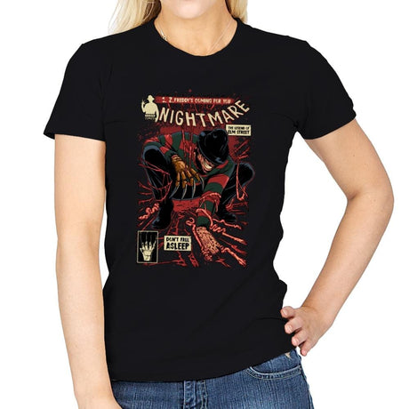 Nightmare - Best Seller - Womens T-Shirts RIPT Apparel Small / Black