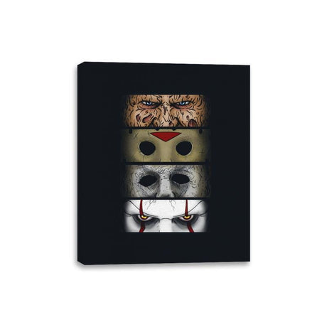 Nightmare Eyes - Canvas Wraps Canvas Wraps RIPT Apparel 8x10 / Black